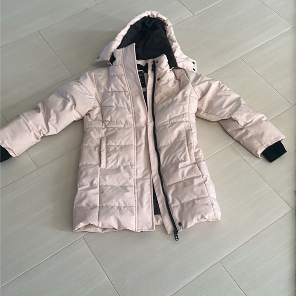 Kids Pink Puffer Jacket